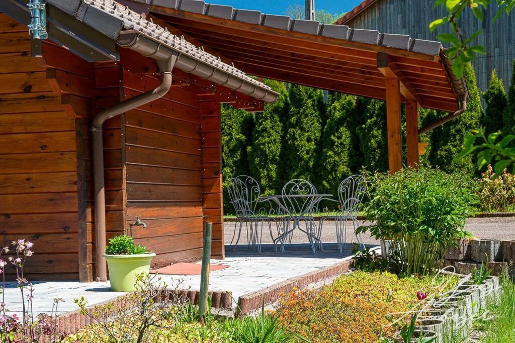 Chalet La Calougeotte, Jardin, Spa Et Sauna Prives Le Menil Exterior photo