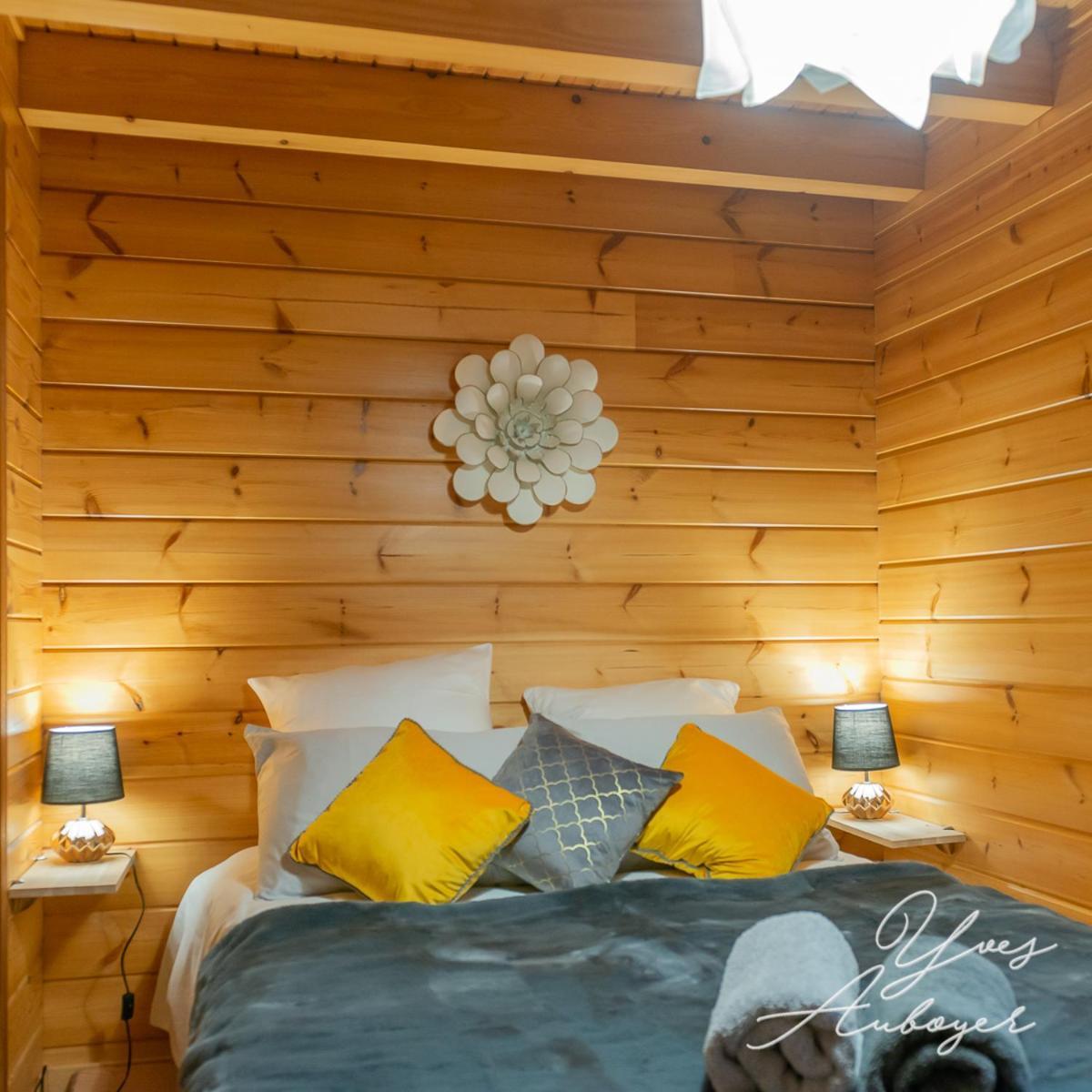 Chalet La Calougeotte, Jardin, Spa Et Sauna Prives Le Menil Exterior photo