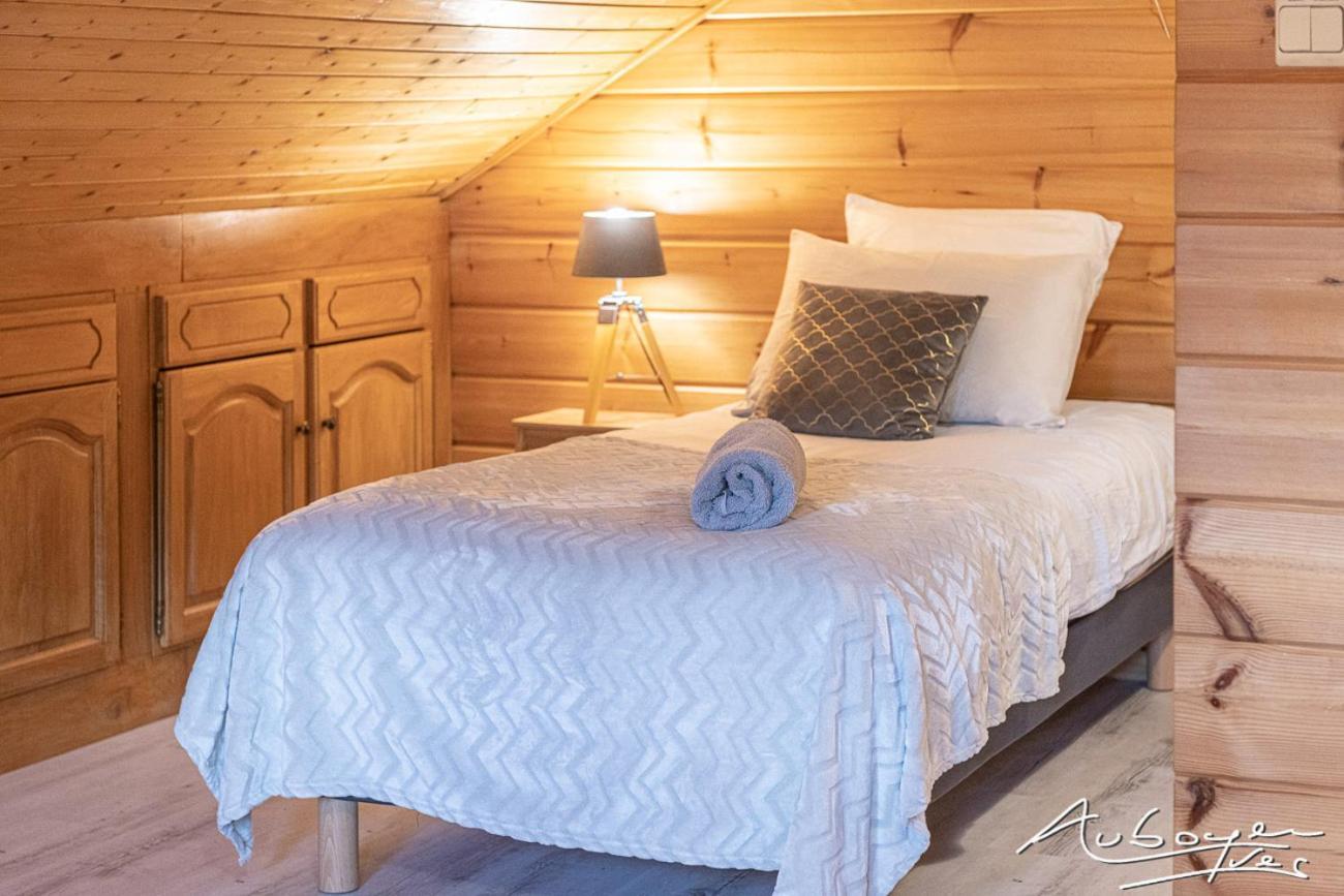 Chalet La Calougeotte, Jardin, Spa Et Sauna Prives Le Menil Exterior photo